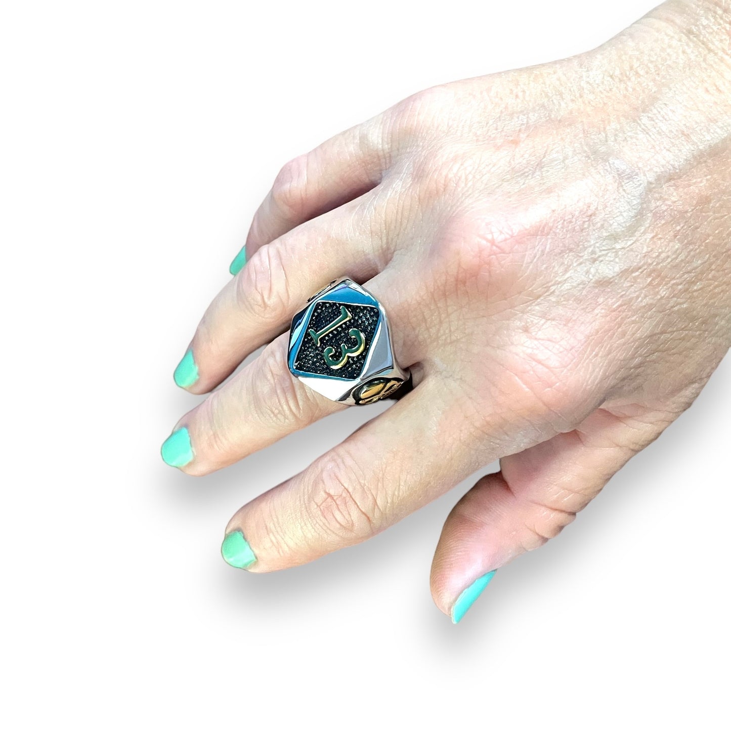 Tredecim Stainless Steel Ring