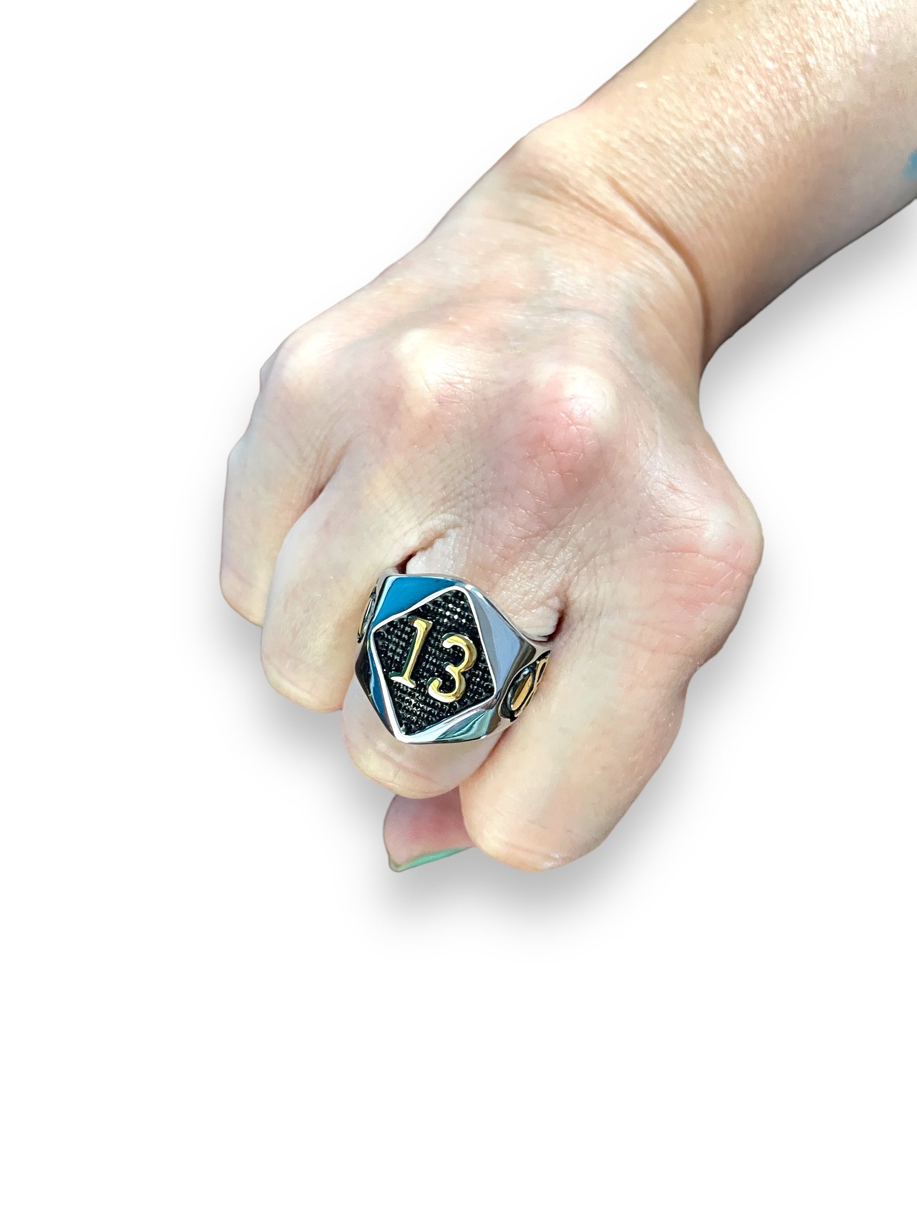Tredecim Stainless Steel Ring