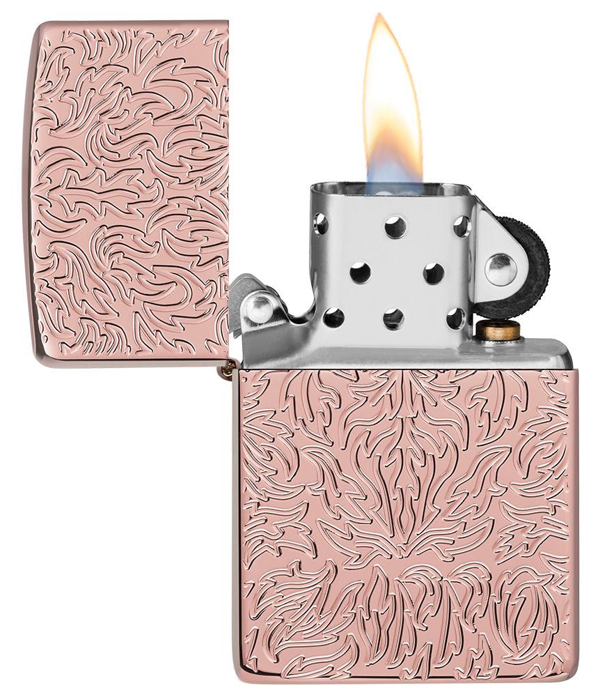 Armor Carved Zippo