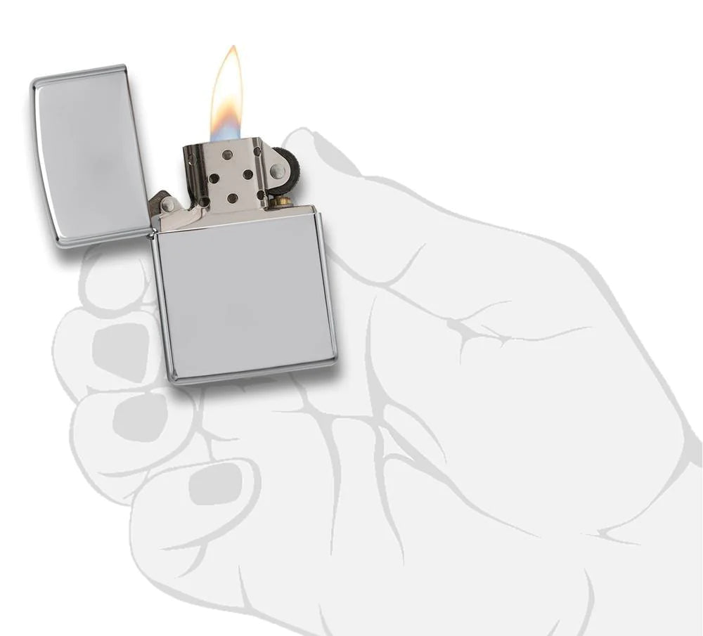 Armor High Polish Chrome Zippo
