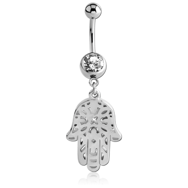 Hamsa Hand Belly Ring