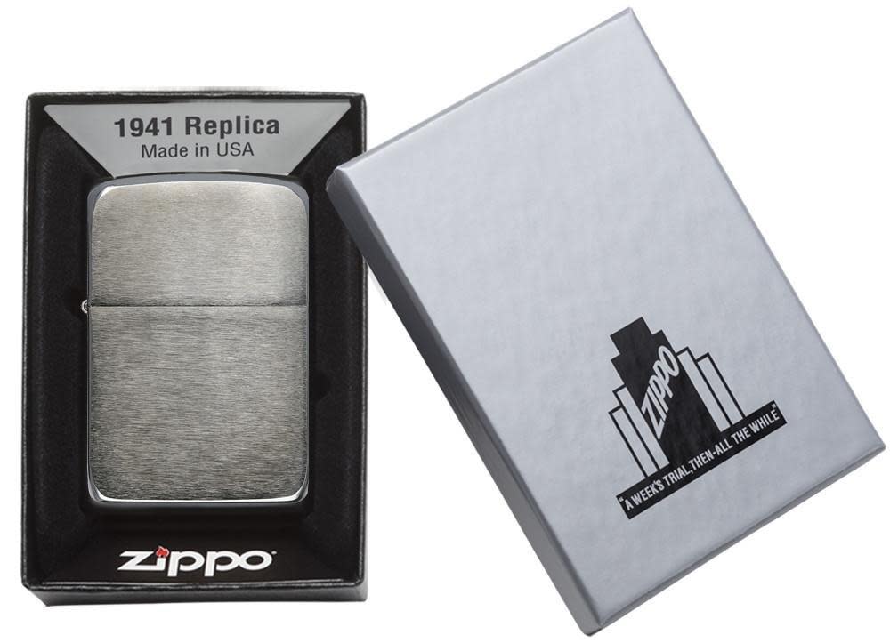Black Ice 1941 Replica Zippo