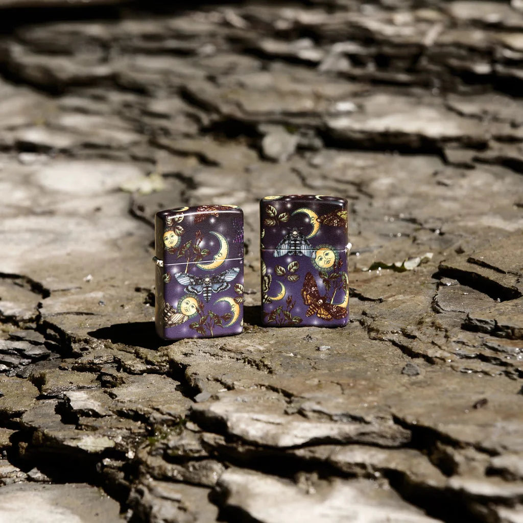 Butterfly Skull Zippo