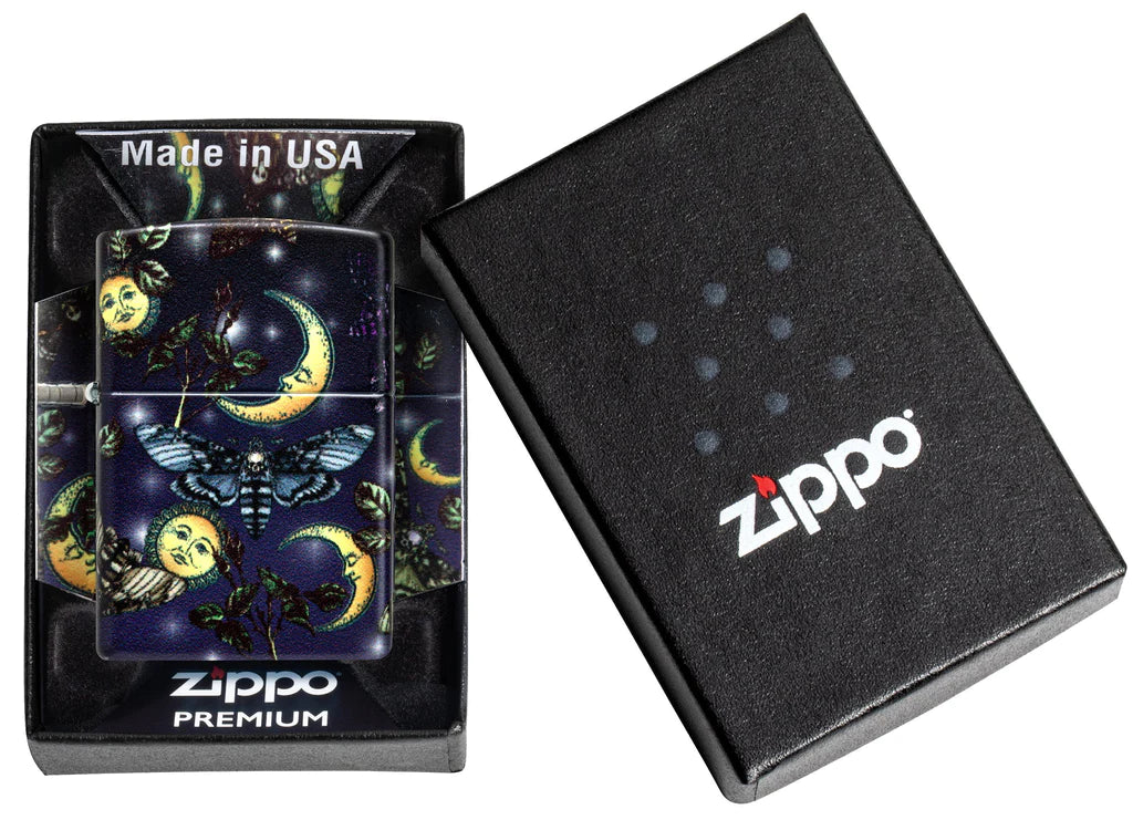 Butterfly Skull Zippo