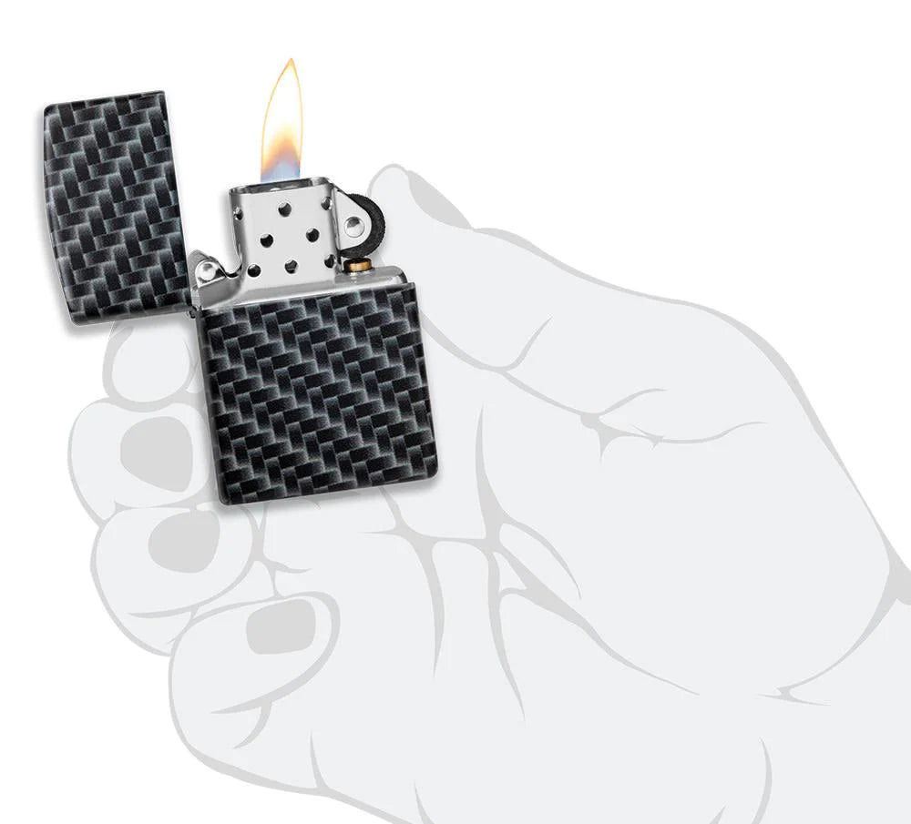 Carbon Fiber Design Zippo
