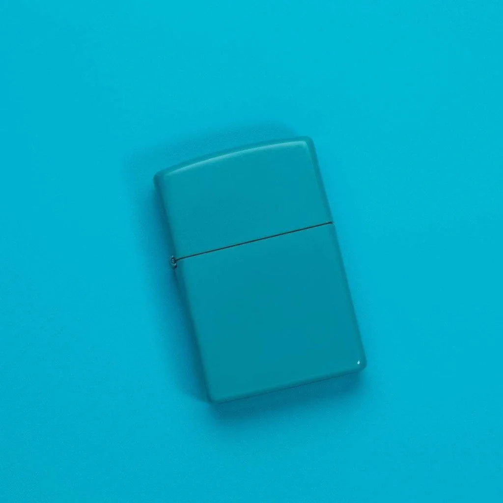 Classic Flat Turquoise Zippo