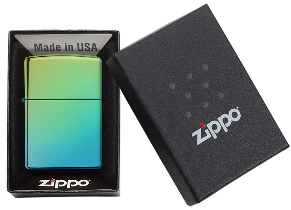 Classic High Polish Teal Zippo
