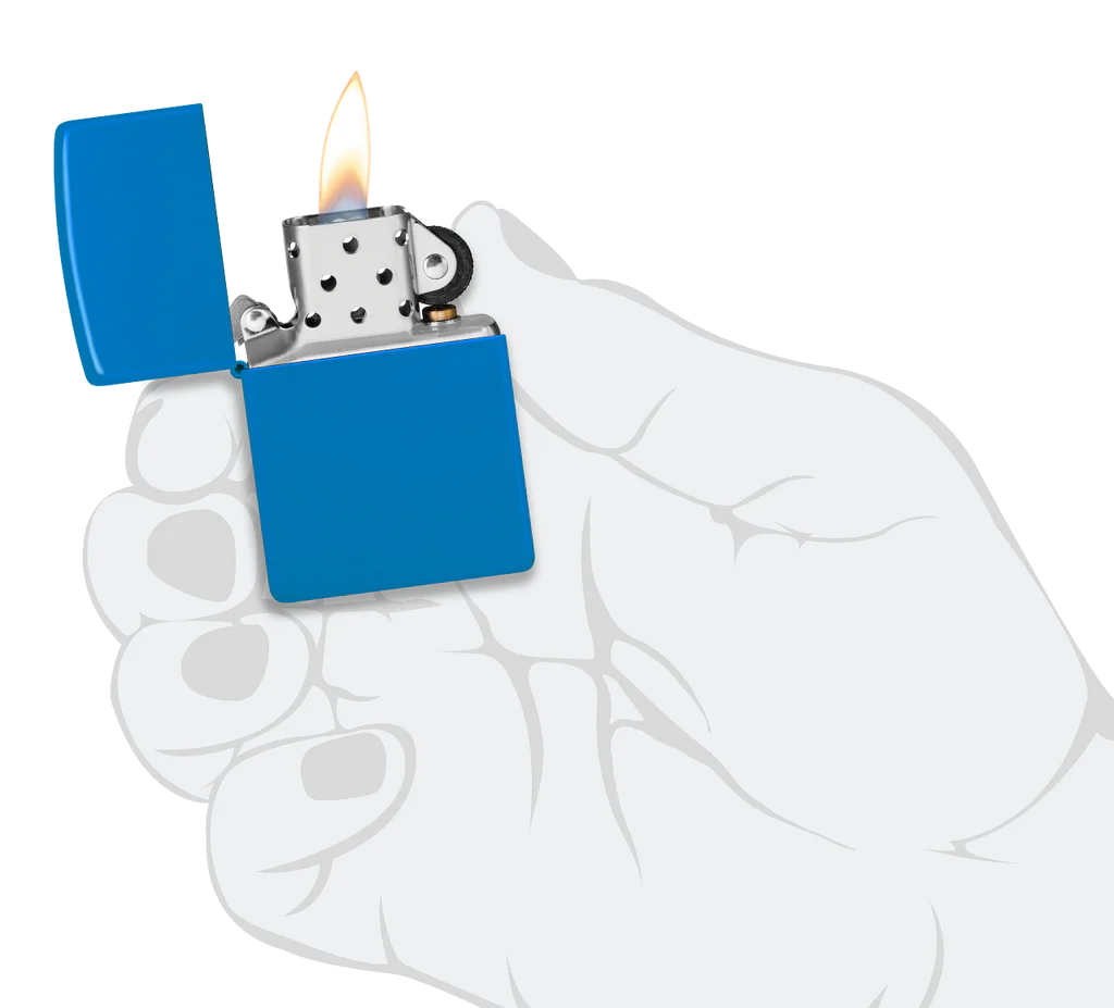 Classic Sky Blue Matte Zippo