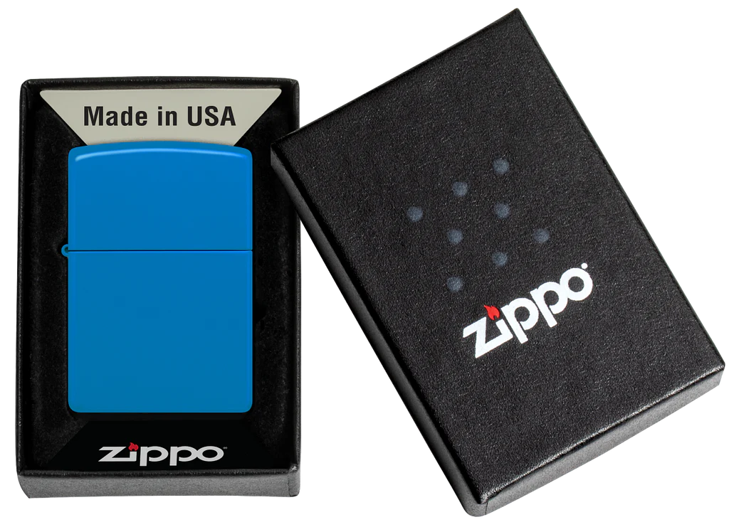 Classic Sky Blue Matte Zippo