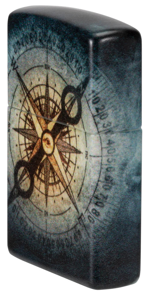 Compass Ghost Glow in the Dark Zippo