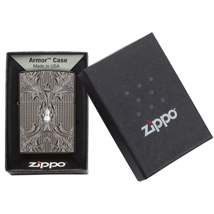 Crystal Lattice Zippo