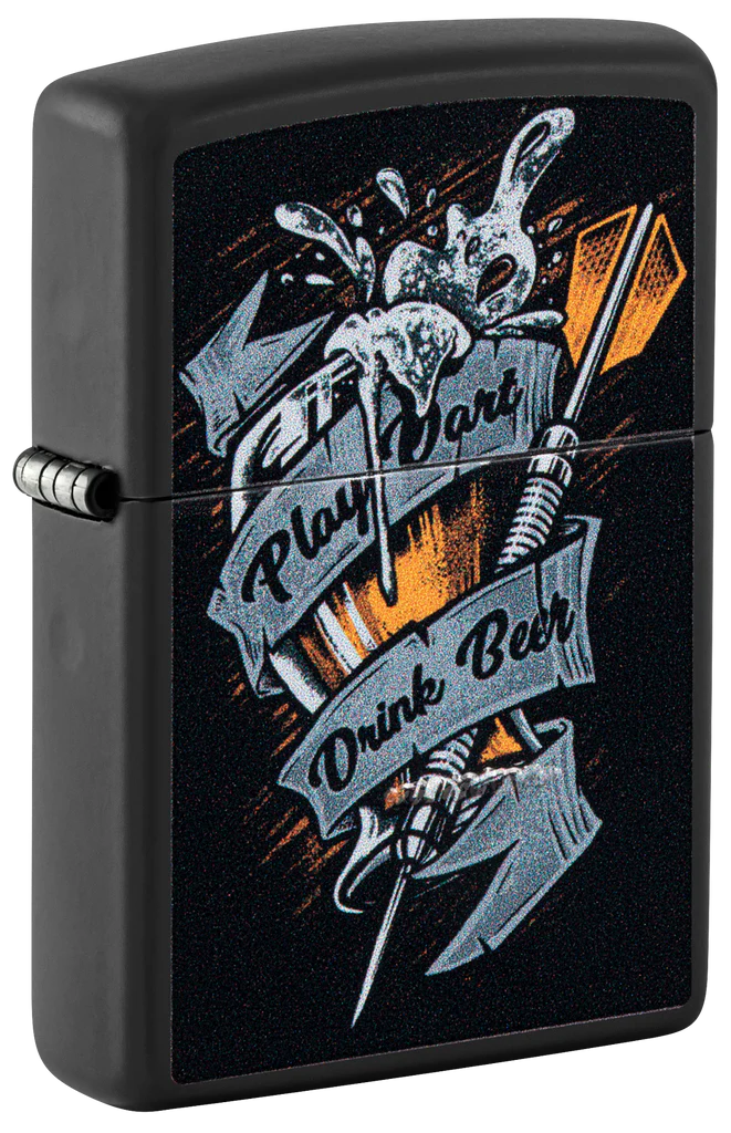 Darts and Beer Zippo