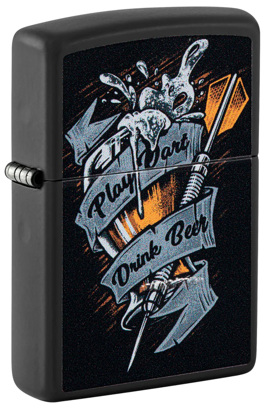 Darts and Beer Zippo