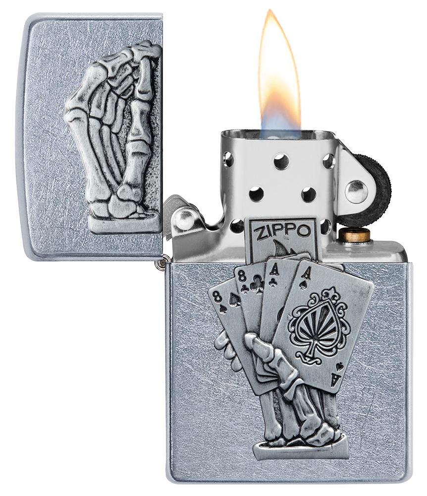 Dead Man's Hand Zippo