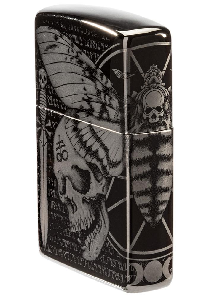 Ebony Hawkmoth Zippo