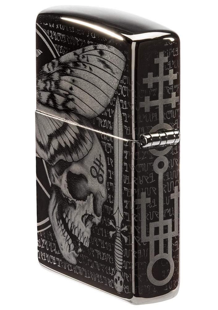 Ebony Hawkmoth Zippo