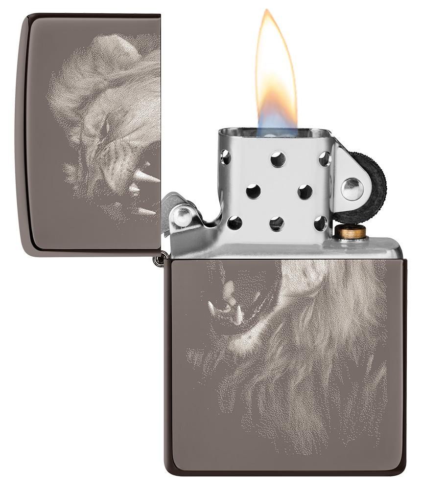 Fierce Lion Zippo