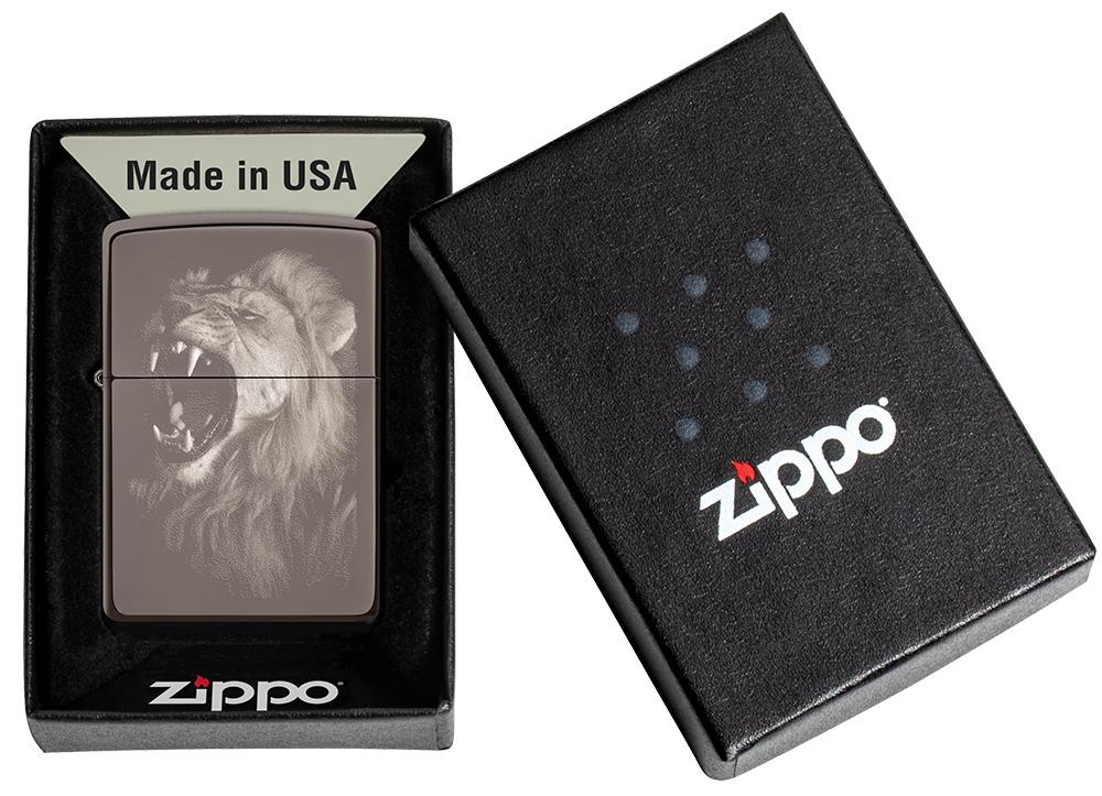 Fierce Lion Zippo