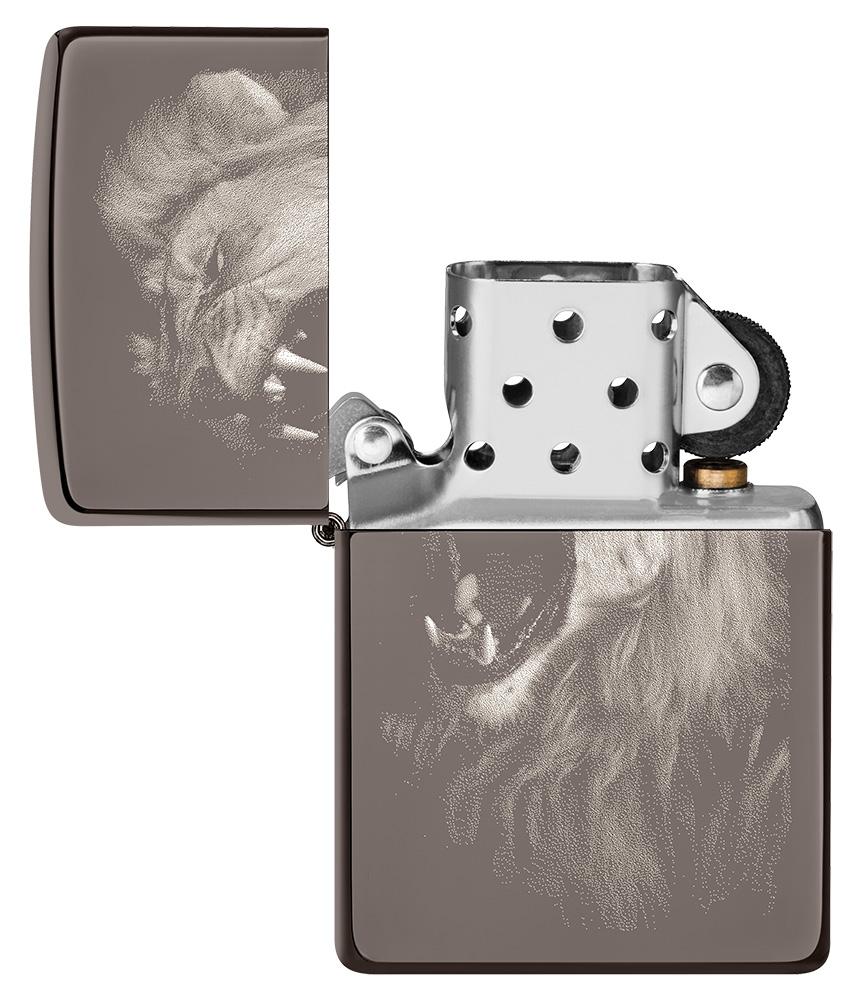 Fierce Lion Zippo
