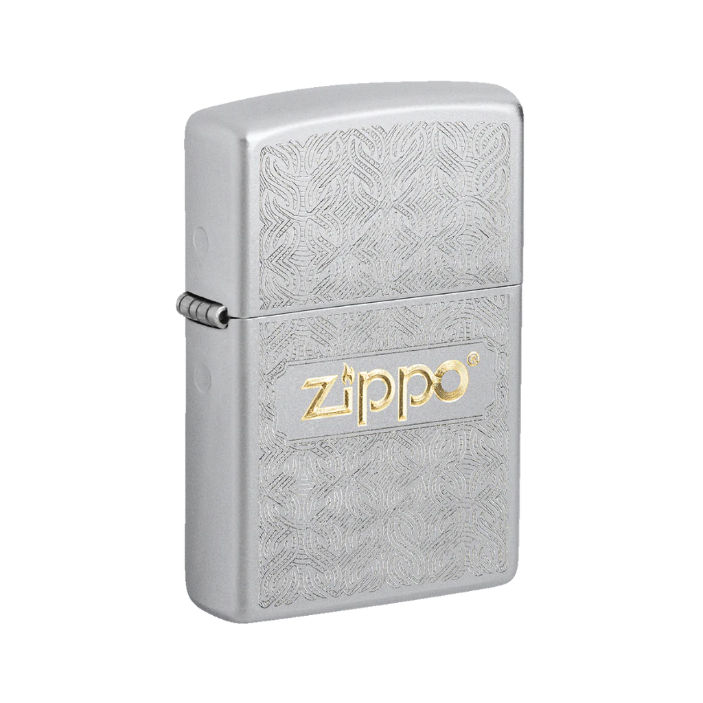 Filigree with Logo Zippo