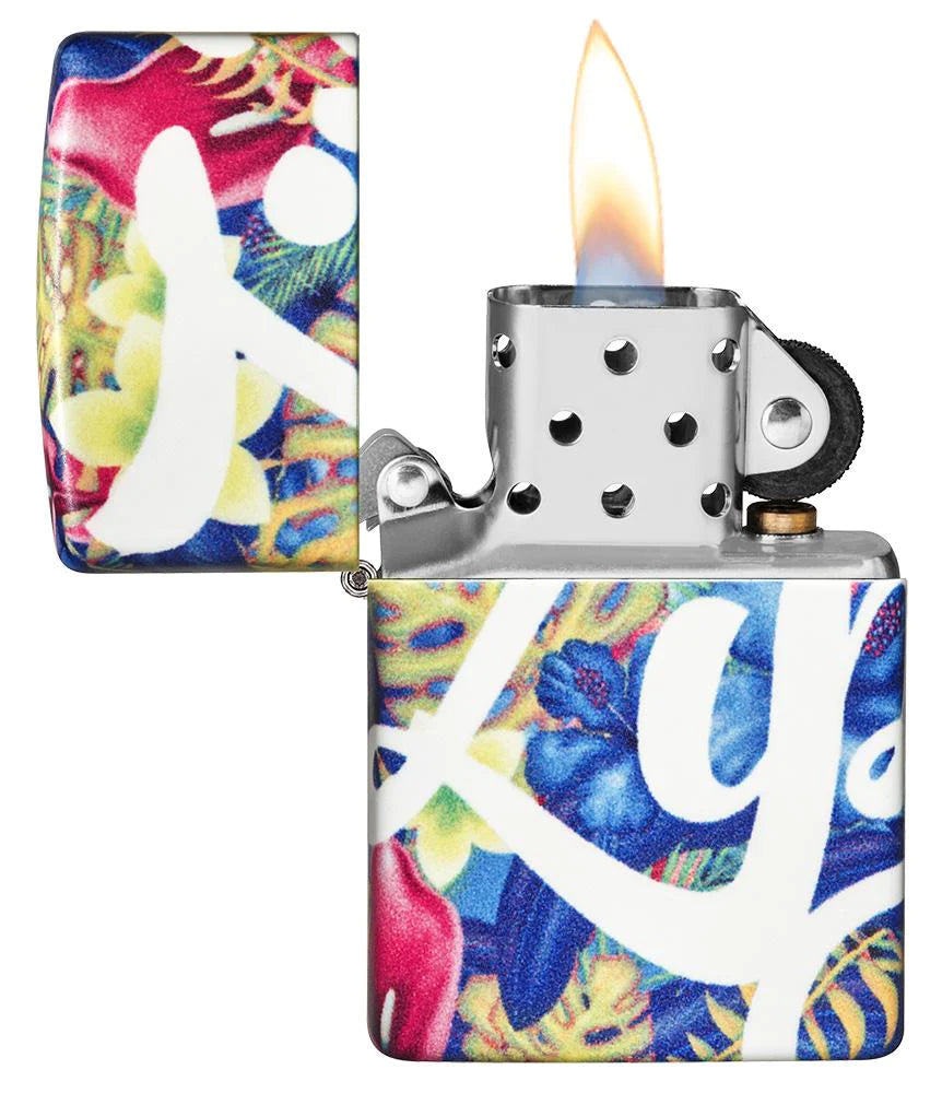 Floral Zippo