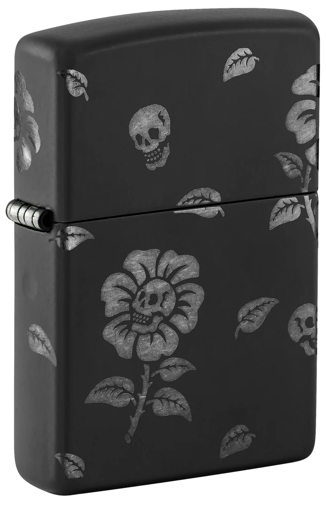 Flower Skulls Zippo