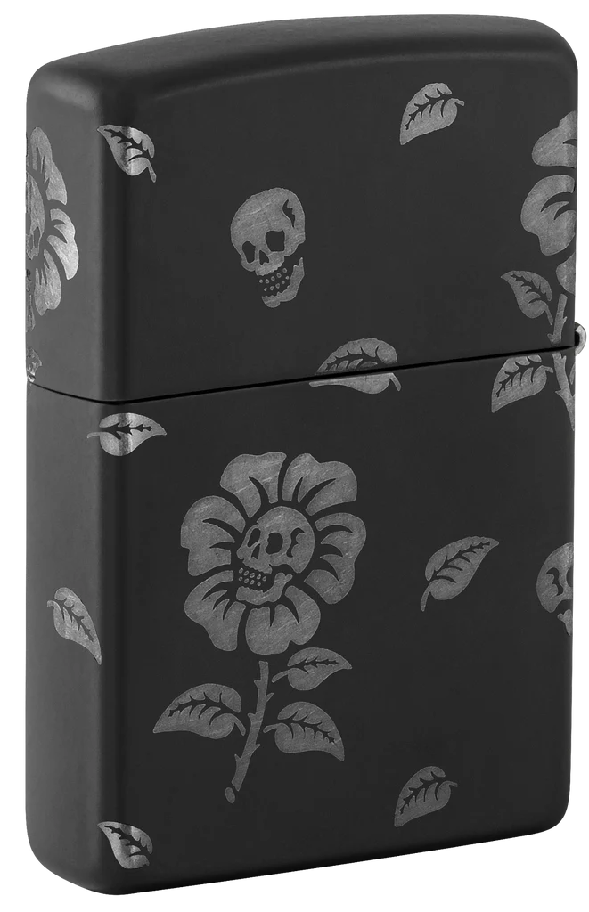 Flower Skulls Zippo