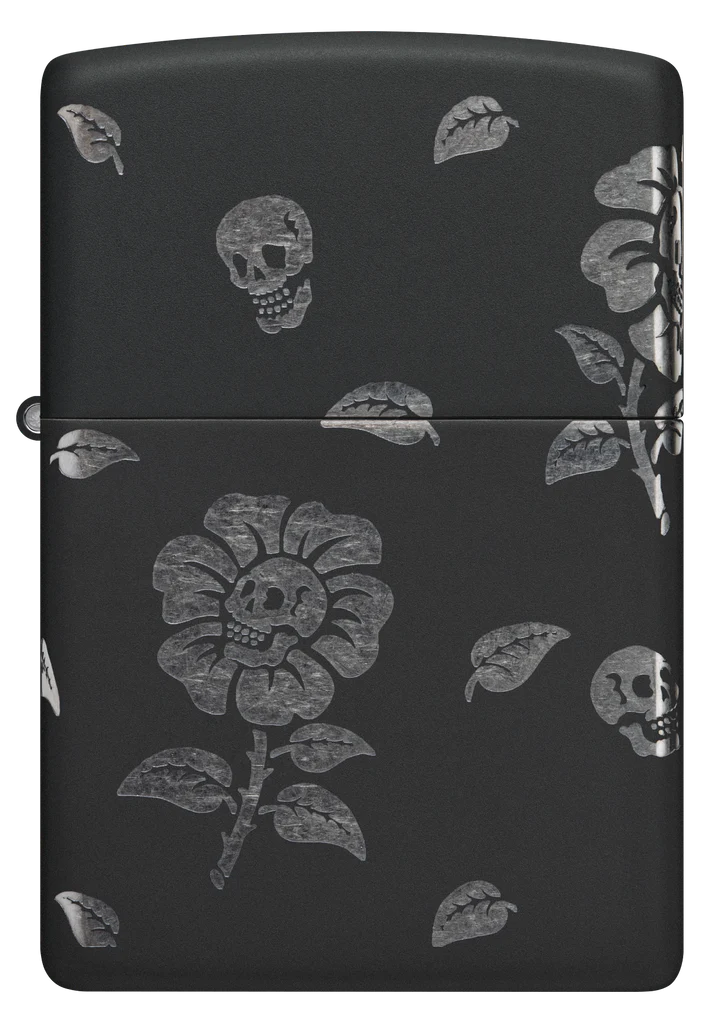 Flower Skulls Zippo