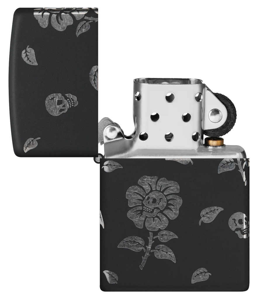 Flower Skulls Zippo