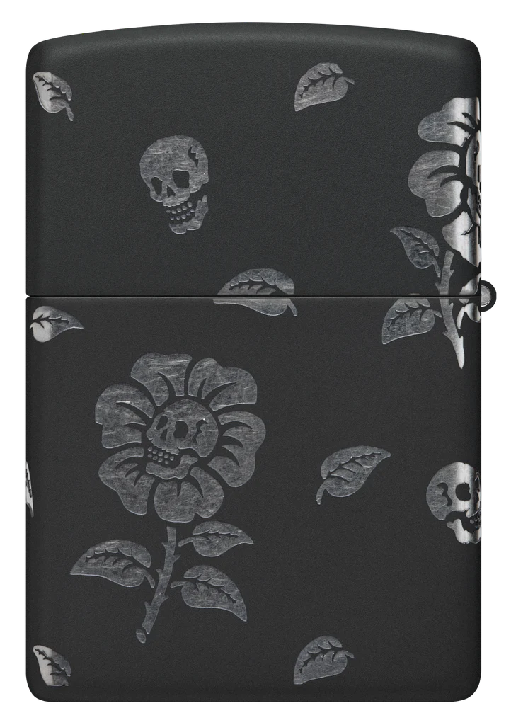 Flower Skulls Zippo