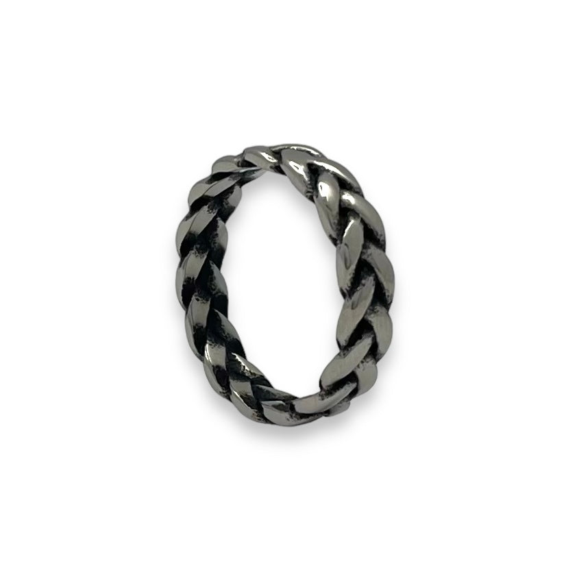 Knotty Soutache Ring