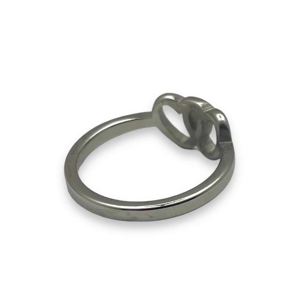 Two Strong Hearts Ring