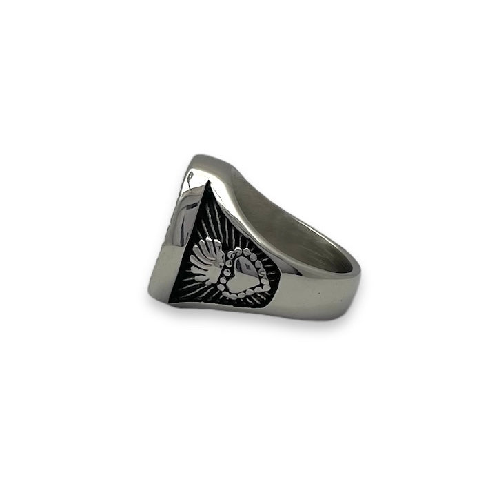 Sacred Prayer Stainless Steel Ring
