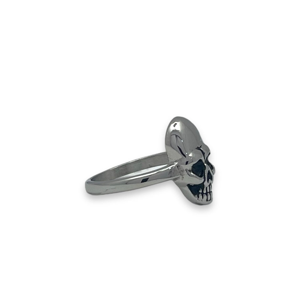 Wenig Skull Ring in Stainless Steel