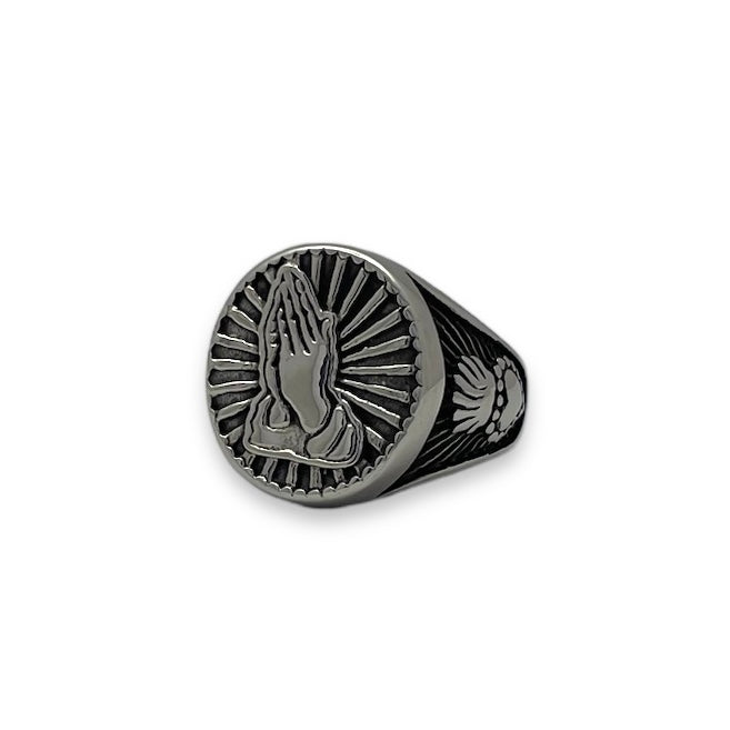 Sacred Prayer Stainless Steel Ring