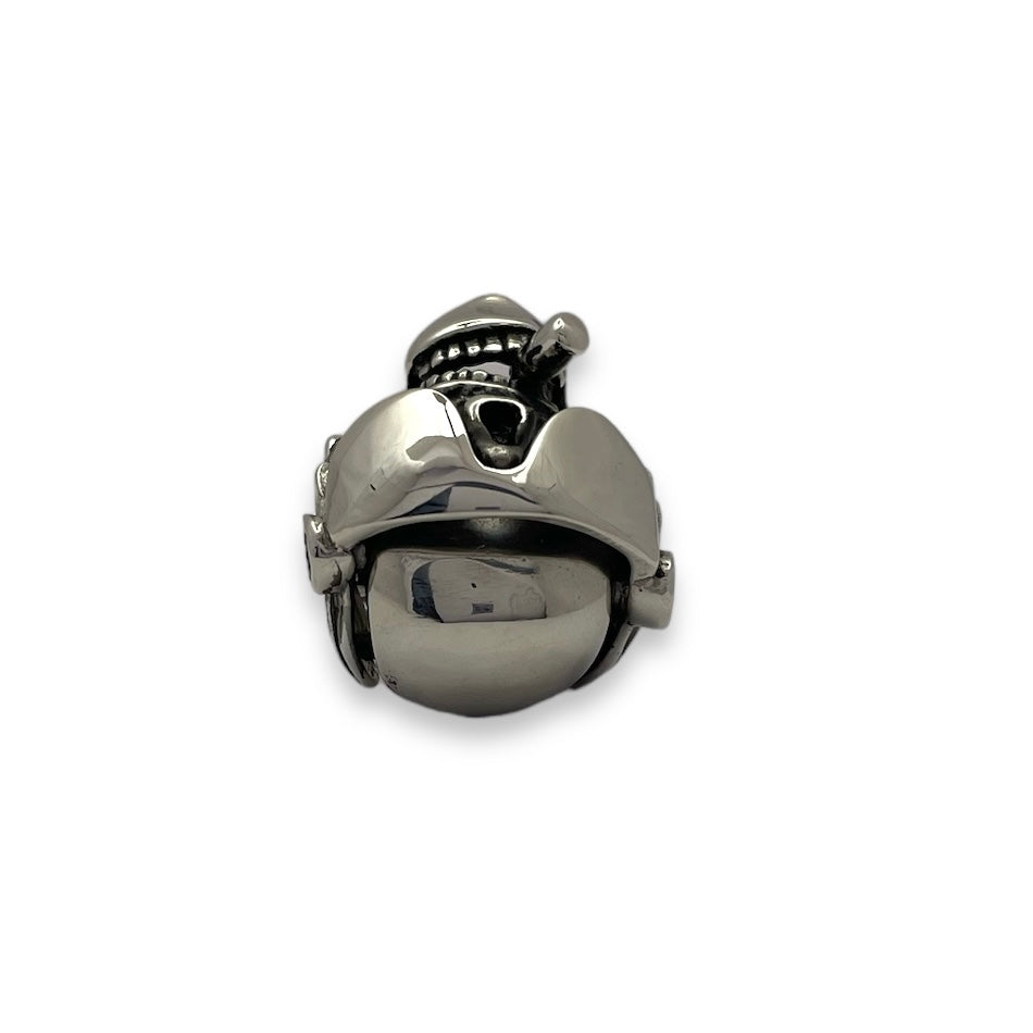 Wasteland High Skull Stainless Steel Ring