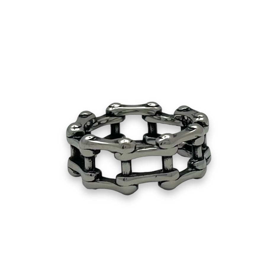 Bike Chain Stainless Steel Ring