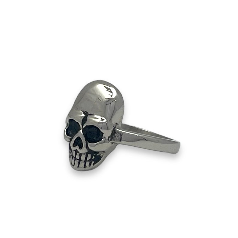Wenig Skull Ring in Stainless Steel