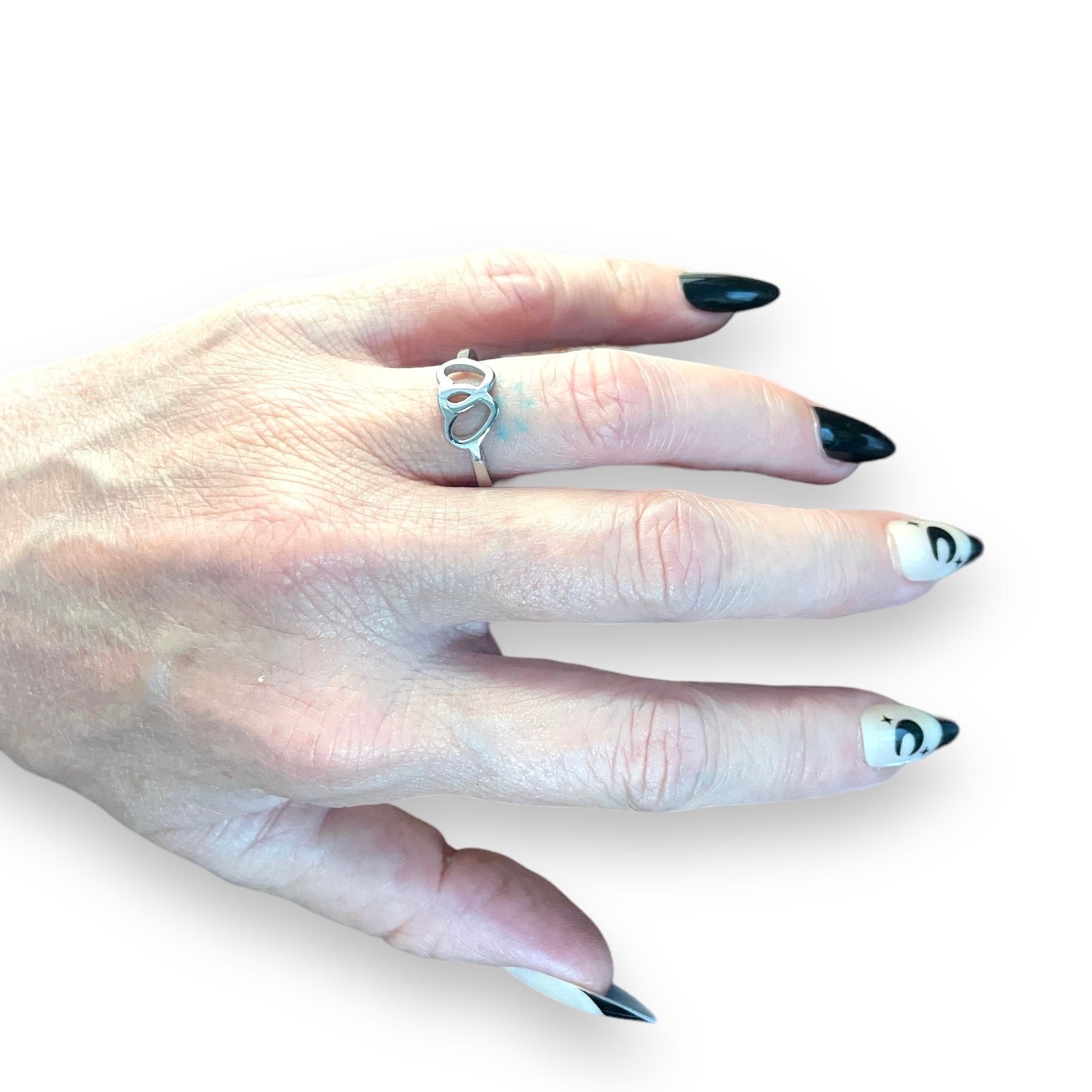 Two Strong Hearts Ring