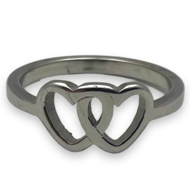 Two Strong Hearts Ring