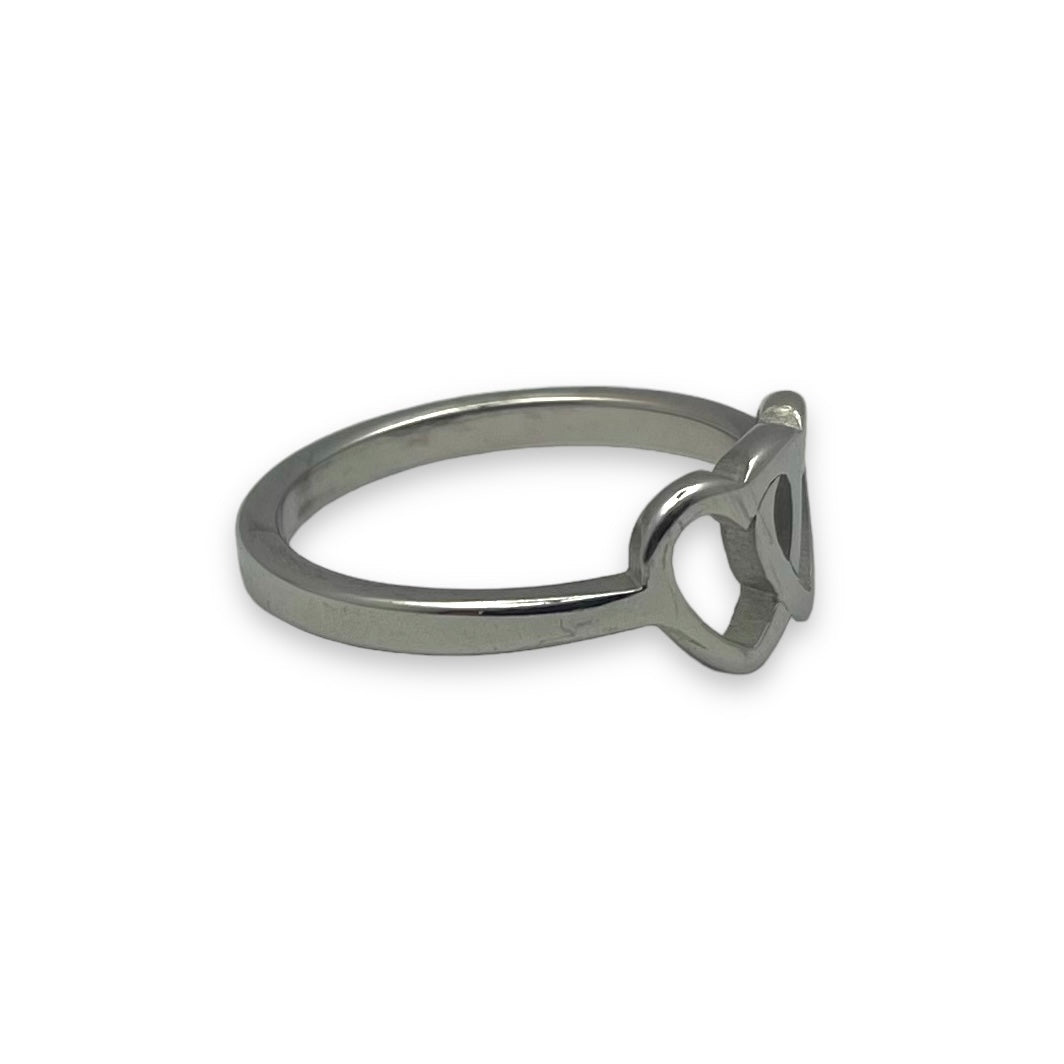 Two Strong Hearts Ring