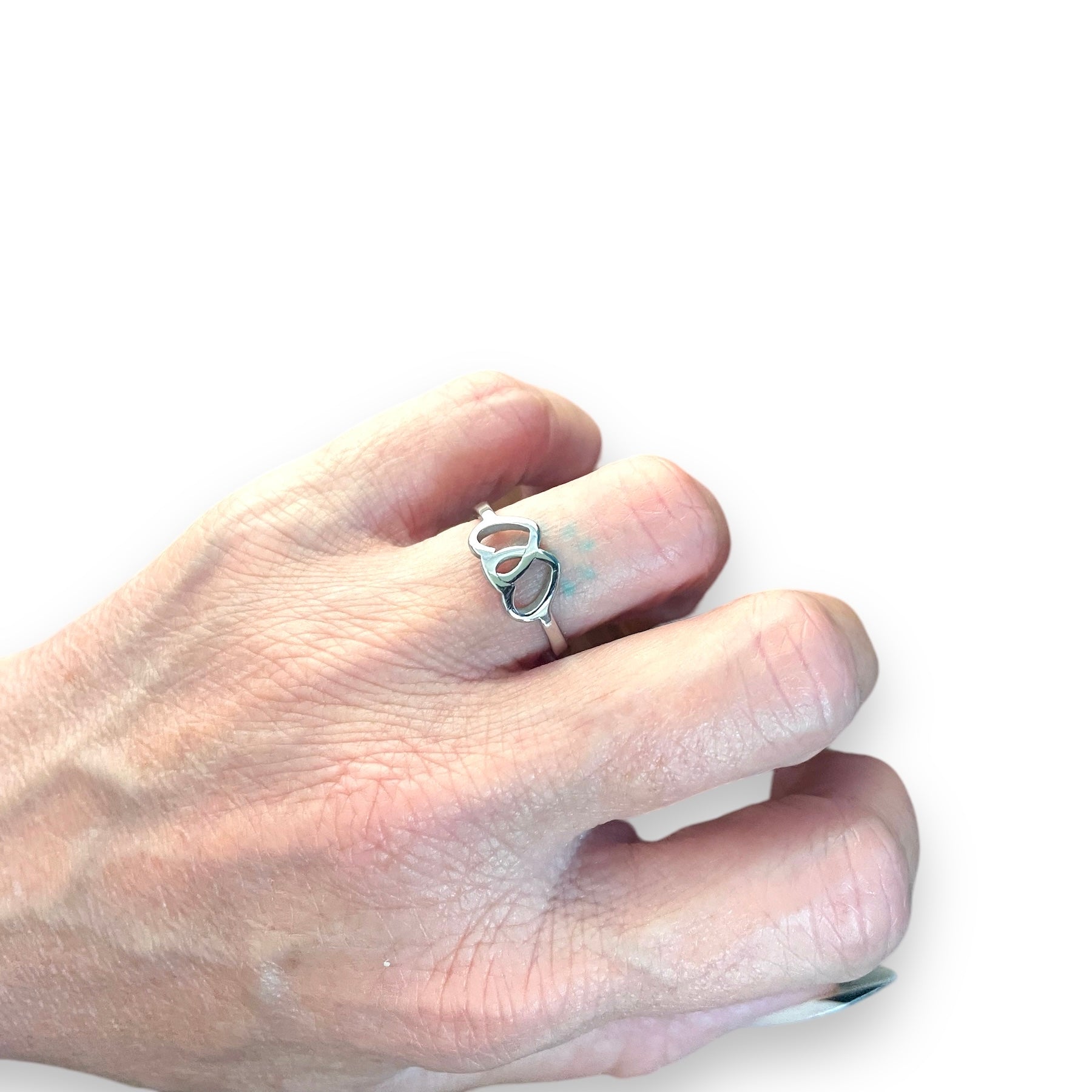 Two Strong Hearts Ring
