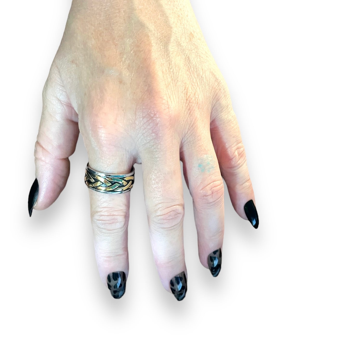 Golden Braid Ring