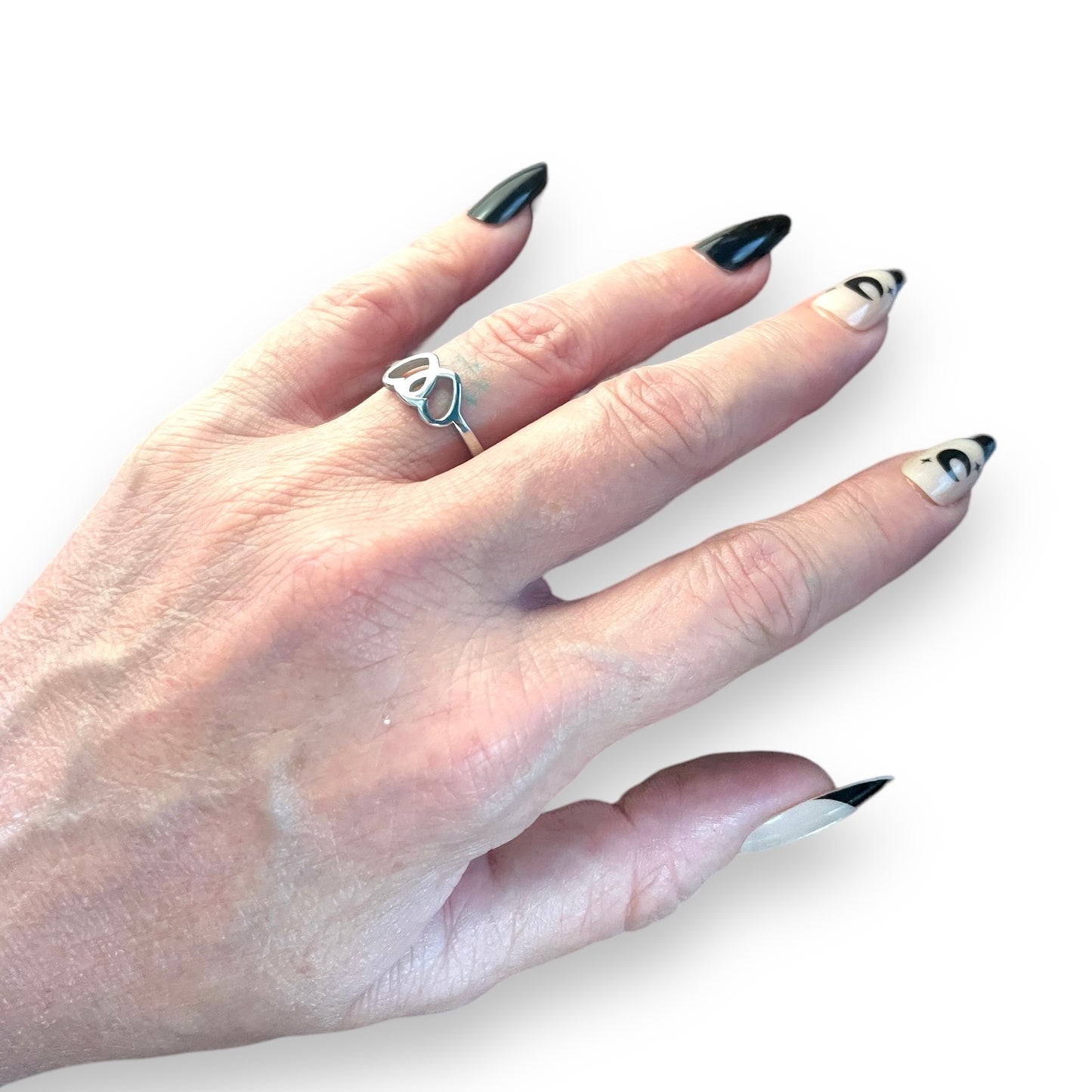 Two Strong Hearts Ring