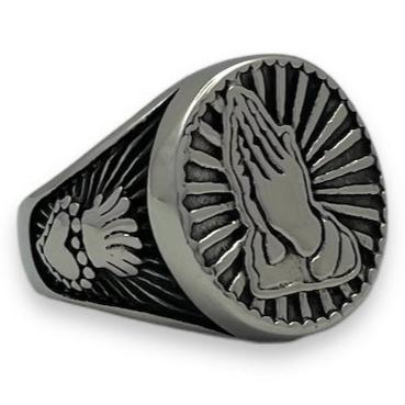 Sacred Prayer Stainless Steel Ring