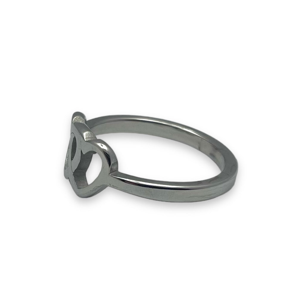 Two Strong Hearts Ring