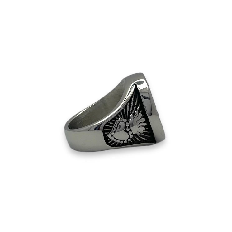 Sacred Prayer Stainless Steel Ring