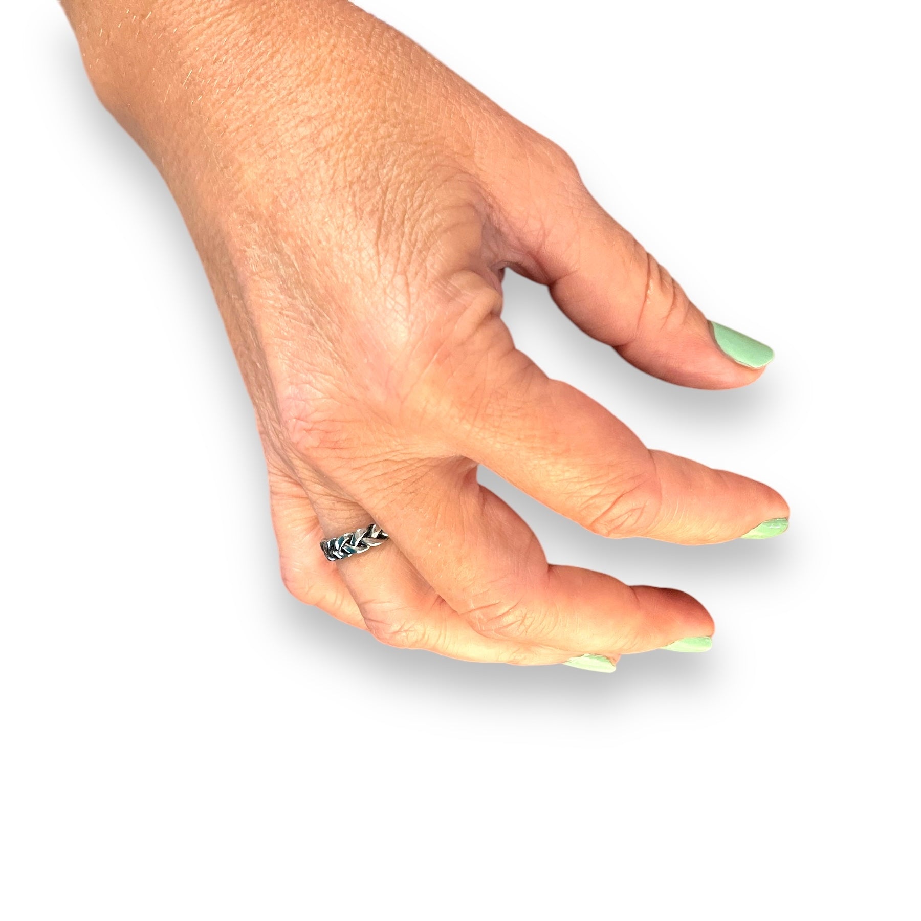 Knotty Soutache Ring