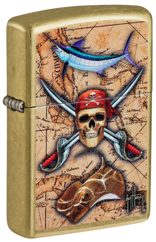 Guy Harvey Pirate Zippo