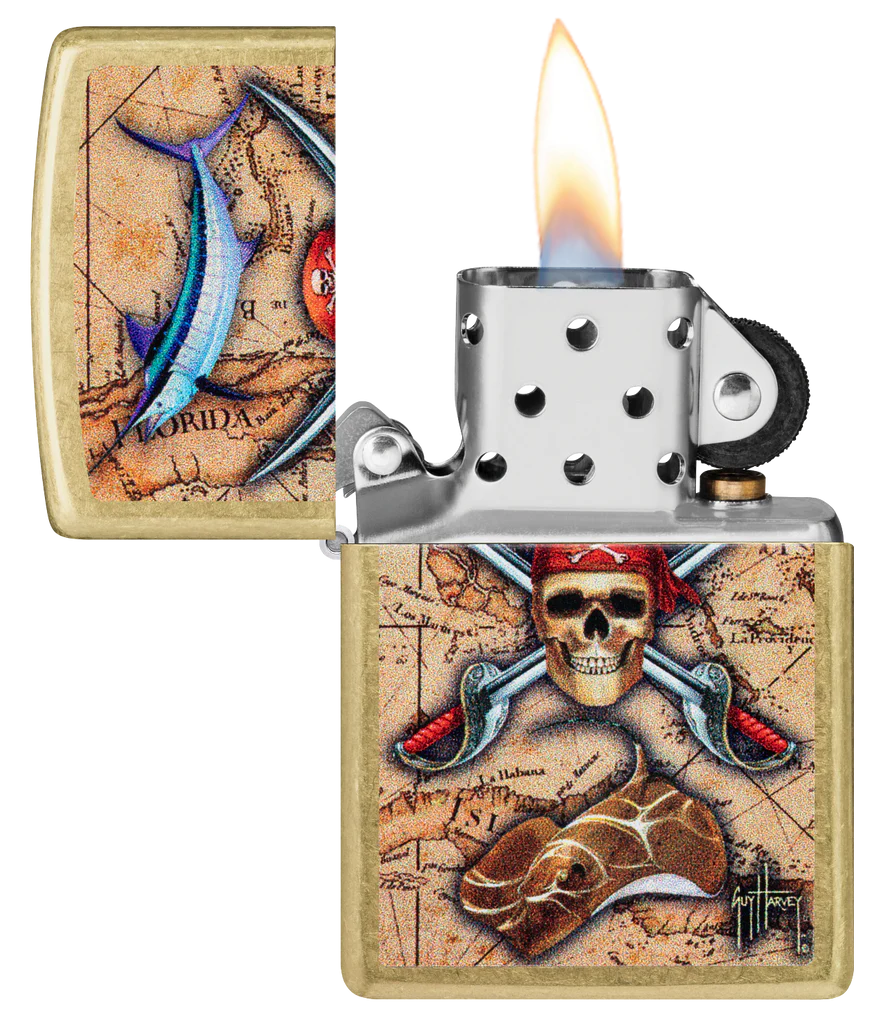 Guy Harvey Pirate Zippo